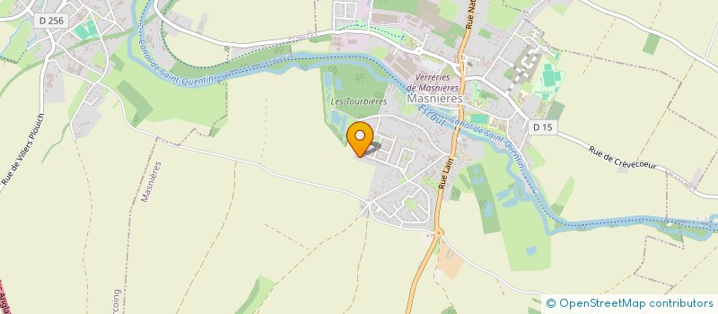localisation de l'entreprise L ETANG DU BOIS VERT  MASNIERES