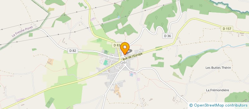 localisation de l'entreprise L'ETANG DU MOULIN  GER