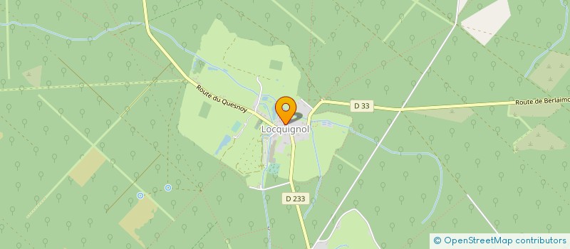 localisation de l'entreprise L ETANG DU MOULIN  VILLERS-POL