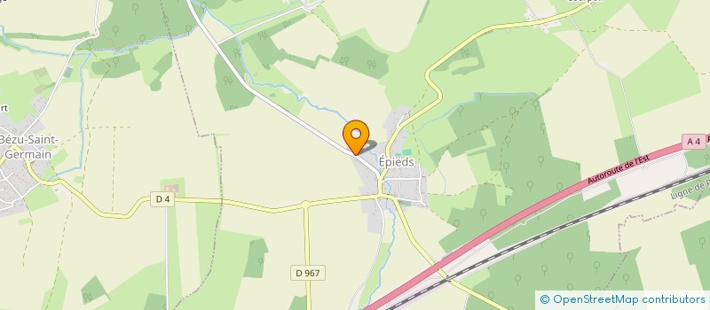 localisation de l'entreprise L'ETANG DU ROY  EPIEDS