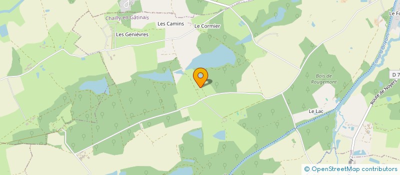 localisation de l'entreprise L ETANG NEUF à CHAILLY-EN-GATINAIS