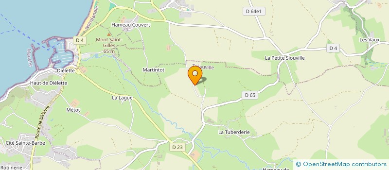 localisation de l'entreprise L'ETANGVILLERIE  HELLEVILLE