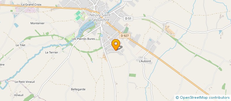 localisation de l'entreprise L ETAPE  MERS-SUR-INDRE
