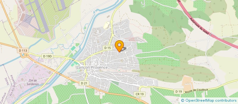 localisation de l'entreprise L'ETAPE  LANCON-PROVENCE