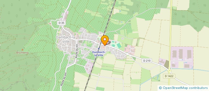 localisation de l'entreprise L'ETAPE  DAMBACH-LA-VILLE