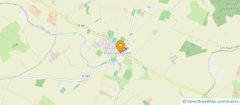 localisation de l'entreprise L'ETAPE ANGEVINE à LYS-HAUT-LAYON