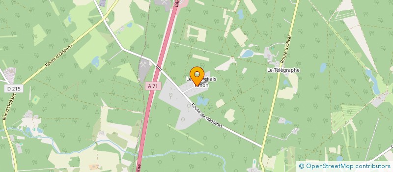 localisation de l'entreprise L'ETAPE - CTA à ARDON