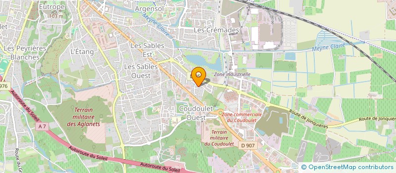 localisation de l'entreprise L'ETAPE DES CIGOGNES à ORANGE