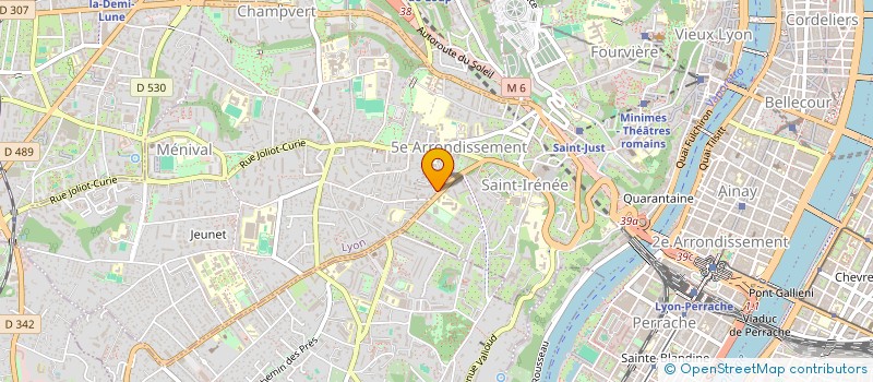 localisation de l'entreprise L'ETAPE DOREE  L'ARBRESLE