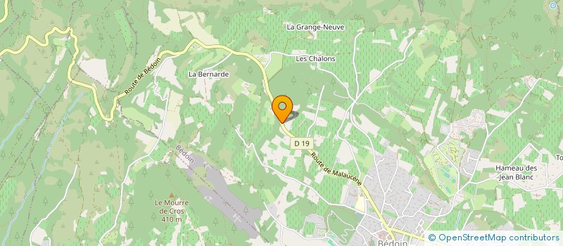 localisation de l'entreprise L'ETAPE DU MONT VENTOUX  BEDOIN