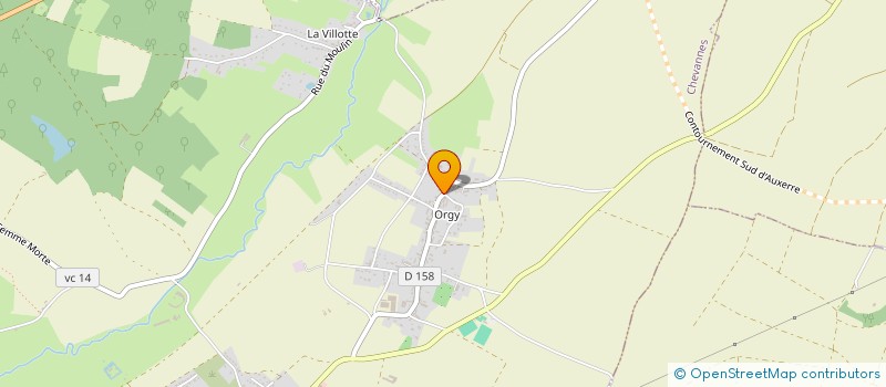 localisation de l'entreprise L'ETAPE EPICURIENNE  CHEVANNES