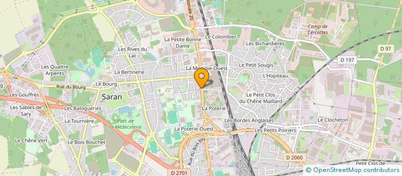 localisation de l'entreprise L'ETAPE GOURMANDE à SARAN