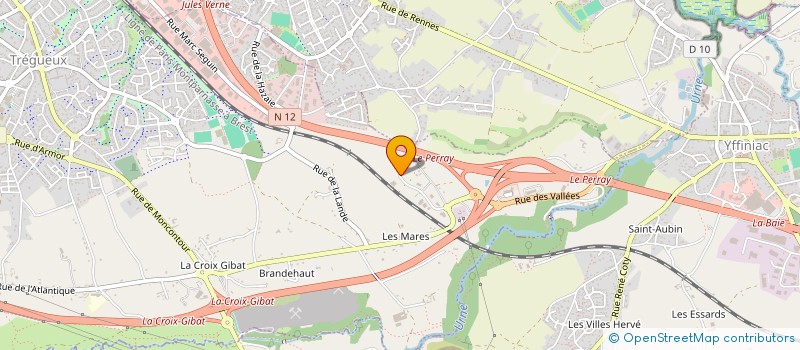 localisation de l'entreprise L'ETE à TREGUEUX