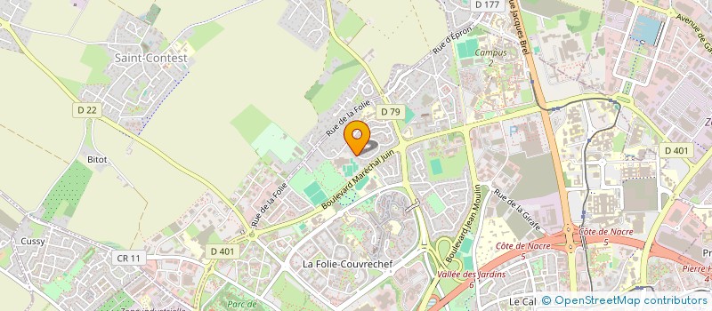 localisation de l'entreprise L ETE AU MARATHON à CAEN