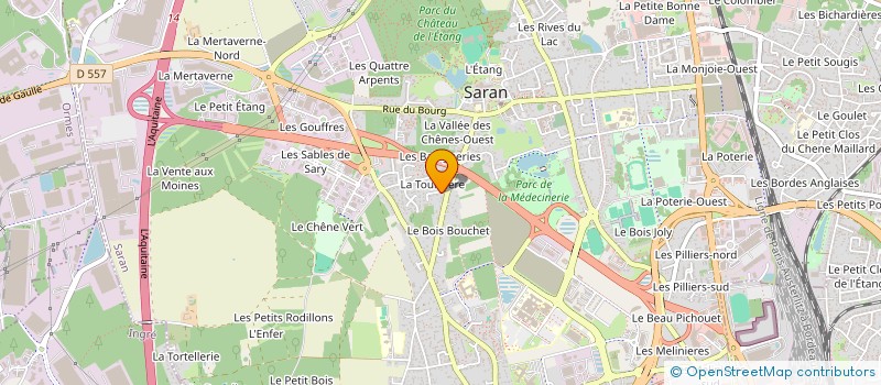 localisation de l'entreprise L ETERNEL ME CONDUIT à SARAN