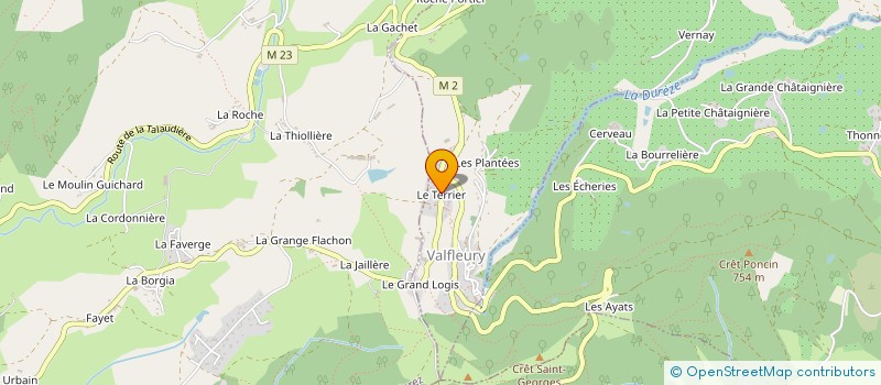 localisation de l'entreprise L.ETHIQUE  VALFLEURY