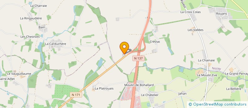 localisation de l'entreprise L ETINCELLE à TREFFIEUX