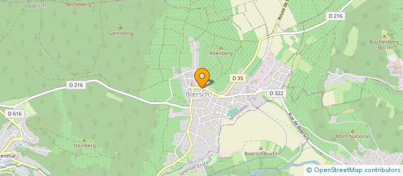 localisation de l'entreprise L'ETINCELLE  BOERSCH