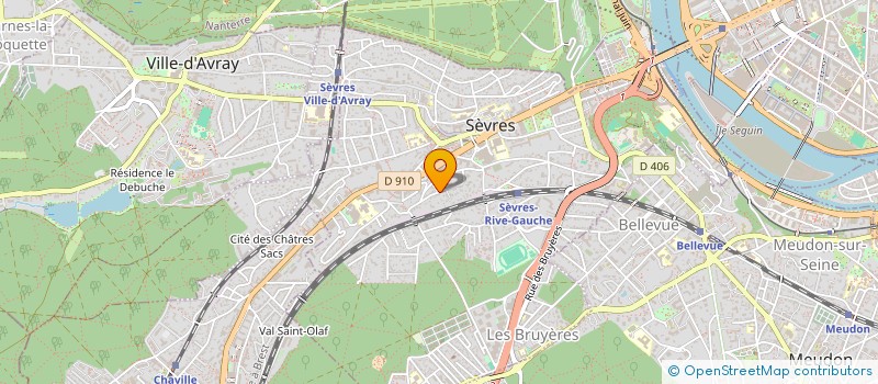 localisation de l'entreprise L'ETINCELLE CONSEIL à SEVRES