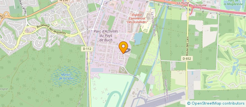 localisation de l'entreprise L'ETINCELLE DU BASSIN à LA TESTE-DE-BUCH