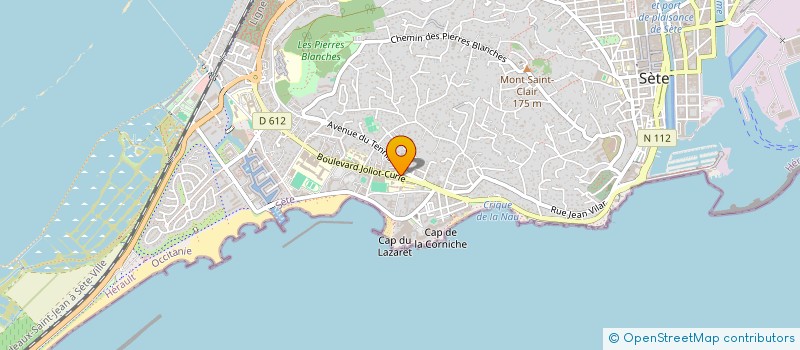 localisation de l'entreprise L'ETINCELLE DU VOYAGE à SETE