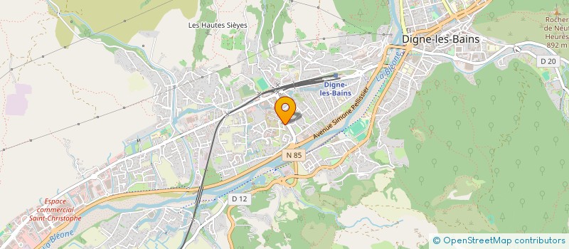 localisation de l'entreprise L'ETINCELLE SIEYENNE à DIGNE-LES-BAINS