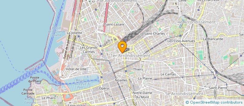 localisation de l'entreprise L'ETINCELLE. VOYAGER, ECRIRE, S EPANOUIR à MARSEILLE
