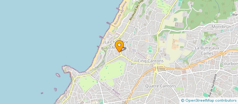 localisation de l'entreprise L'ETIQUETTE BIARRITZ à ANGLET