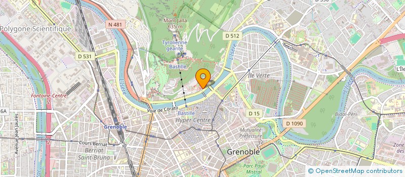 localisation de l'entreprise L'ETNA  GRENOBLE