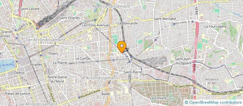 localisation de l'entreprise L'ETOFFE DESIGN à MARSEILLE