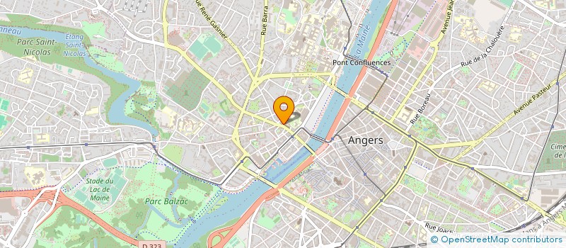 localisation de l'entreprise L ETOFFE DU LIEU à ANGERS