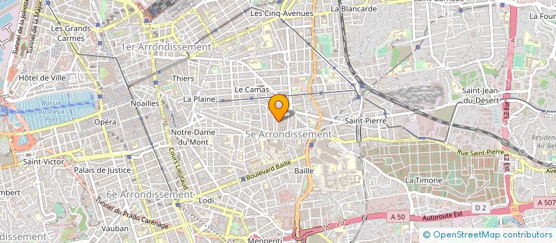 localisation de l'entreprise L ETOILE à MARSEILLE
