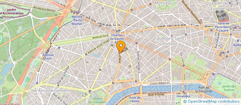 localisation de l'entreprise L'ETOILE  PARIS