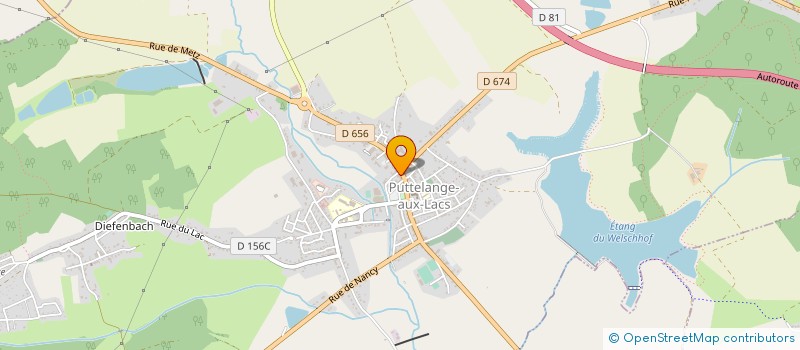 localisation de l'entreprise L'ETOILE  PUTTELANGE-AUX-LACS