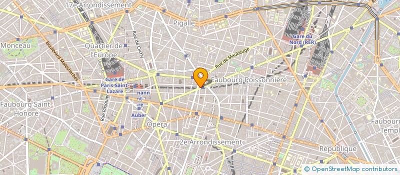 localisation de l'entreprise L'ETOILE à PARIS