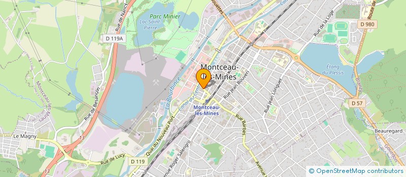 localisation de l'entreprise L ETOILE à MONTCEAU-LES-MINES