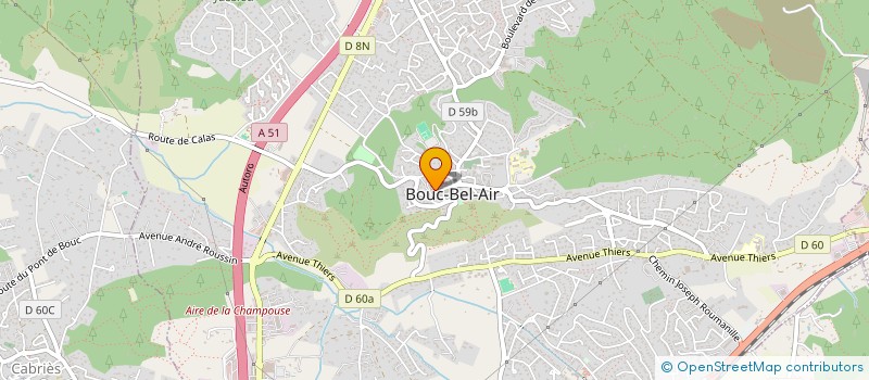 localisation de l'entreprise L'ETOILE à BOUC-BEL-AIR
