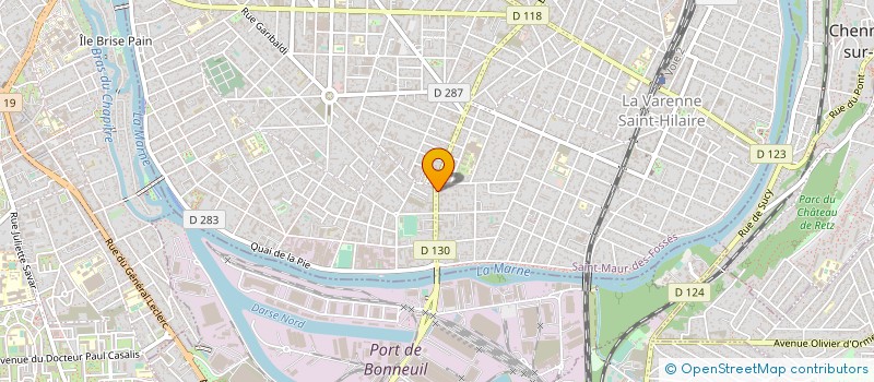 localisation de l'entreprise L'ETOILE à SAINT-MAUR-DES-FOSSES