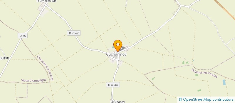 localisation de l'entreprise L'ETOILE  ROUILLY