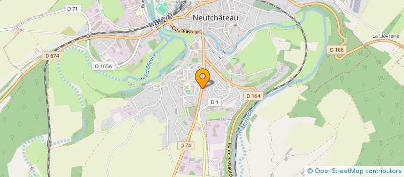 localisation de l'entreprise L ETOILE à NEUFCHATEAU