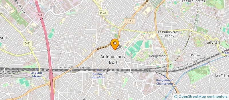 localisation de l'entreprise L ETOILE à AULNAY-SOUS-BOIS