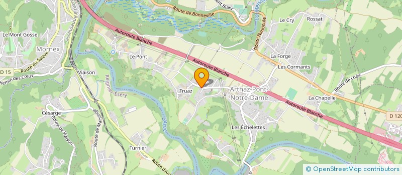 localisation de l'entreprise L'ETOILE  ARTHAZ-PONT-NOTRE-DAME