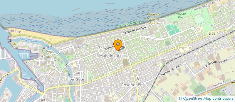 localisation de l'entreprise L'ETOILE à DUNKERQUE