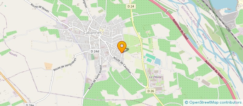 localisation de l'entreprise L'ETOILE  CABANNES