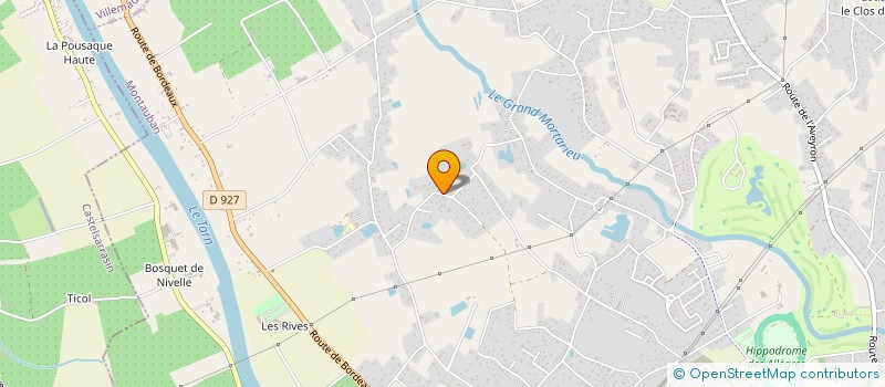 localisation de l'entreprise L'ETOILE  MONTAUBAN