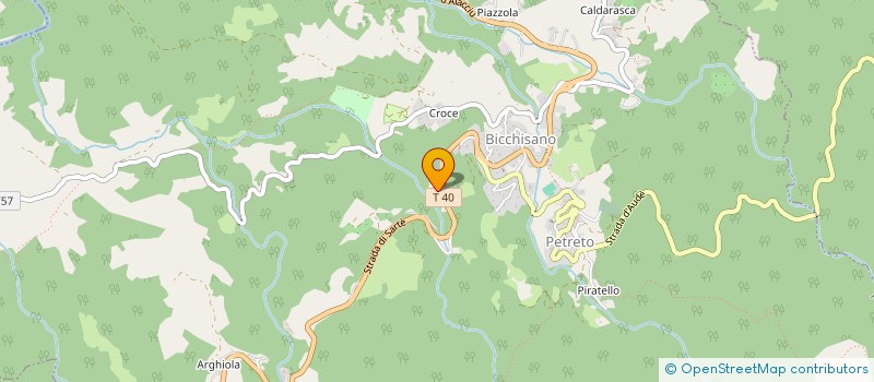 localisation de l'entreprise L'ETOILE  PETRETO-BICCHISANO