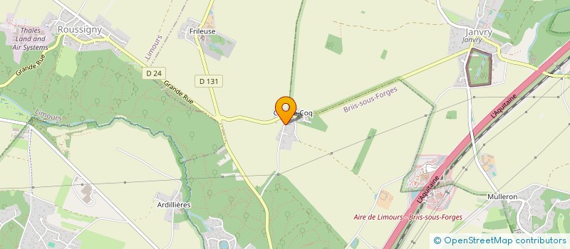 localisation de l'entreprise L'ETOILE à BRIIS-SOUS-FORGES