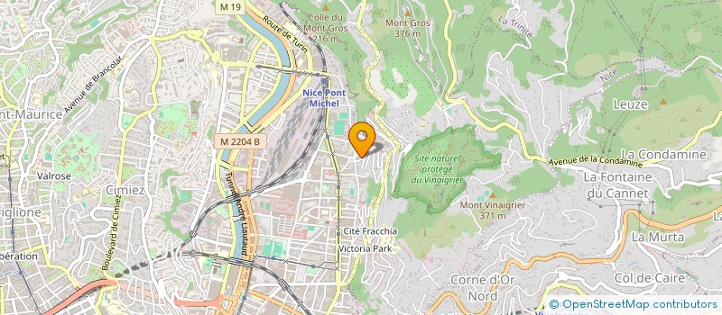 localisation de l'entreprise L'ETOILE à NICE