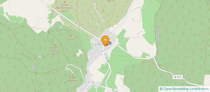 localisation de l'entreprise L'ETOILE  LA BOISSIERE