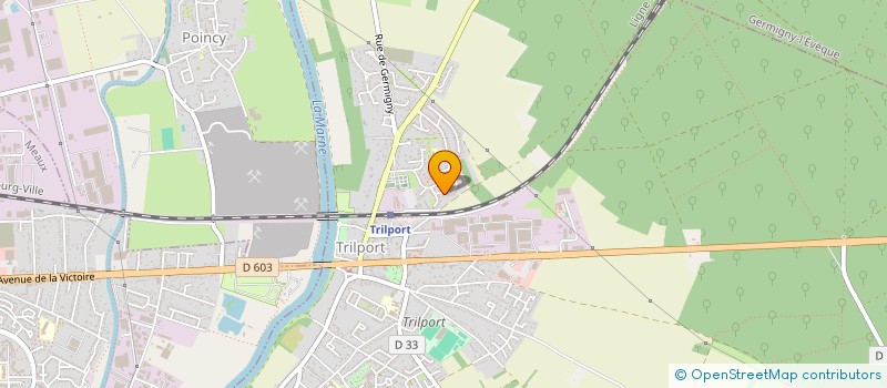 localisation de l'entreprise L ETOILE AUX PIEDS NUS  TRILPORT